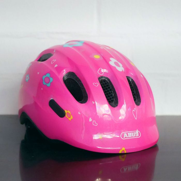 ABUS Smiley 2.0 Kinder Helm Pink Butterfly