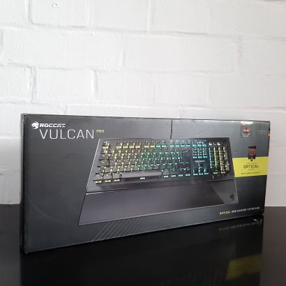 Roccat Vulcan Pro optische Gaming Tastatur AIMO Titan Switch Optical Linear Red QWERTZ