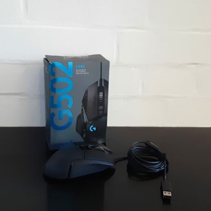 Logitech G502 LIGHTSPEED, Gaming-Maus, schwarz, mit HERO 25K-Sensor