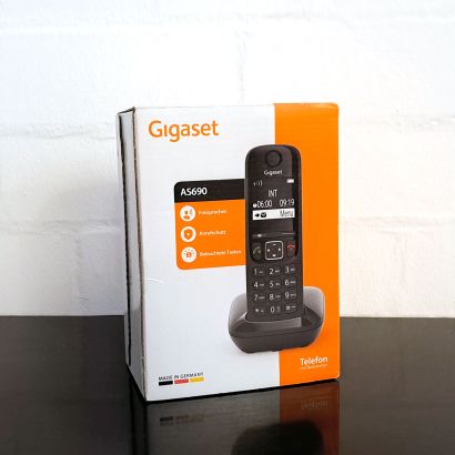GIGASET AS690 Telefon mit Basisstation